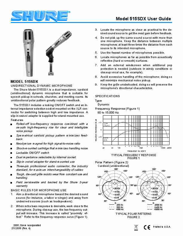 Shure Microphone 515SDX-page_pdf